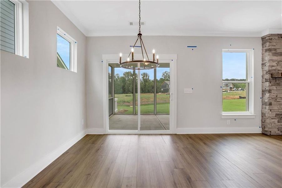 Spacious, unfurnished interior of a new home in Twin Lakes, Hoschton (Image 19).