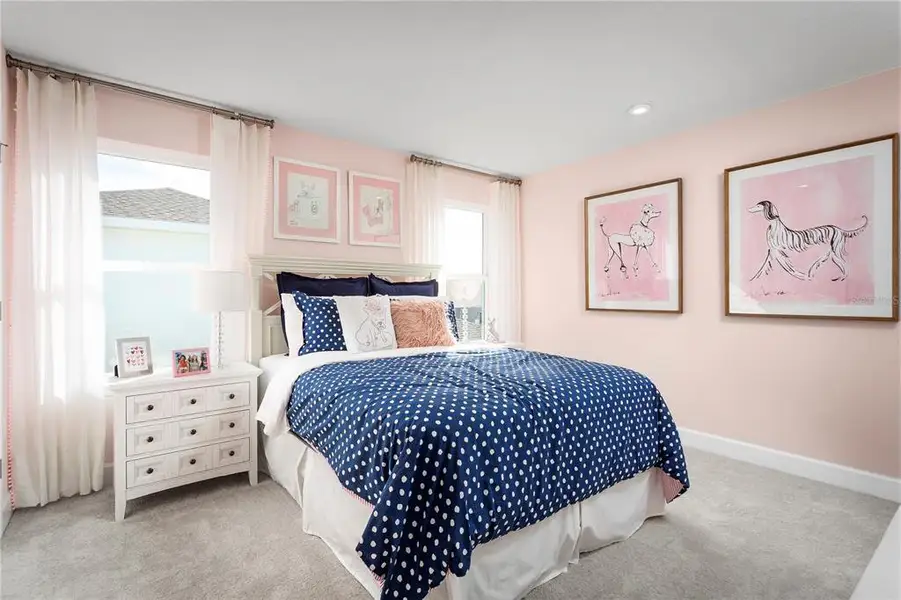 Furnished interior view inside a new home in The Crossings, St. Cloud (Image 9).