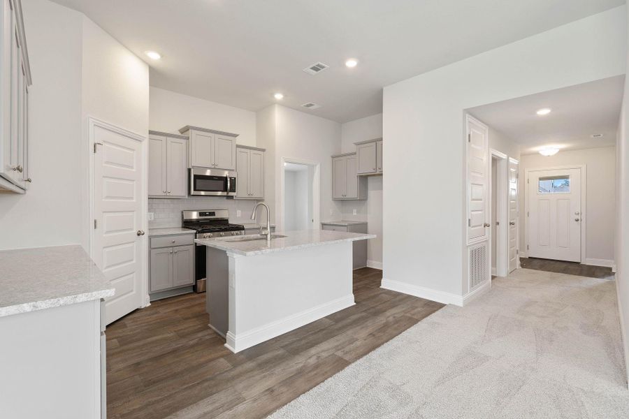 Furnished interior view inside a new home in Grand Oaks Reserve, Cleveland (Image 9).