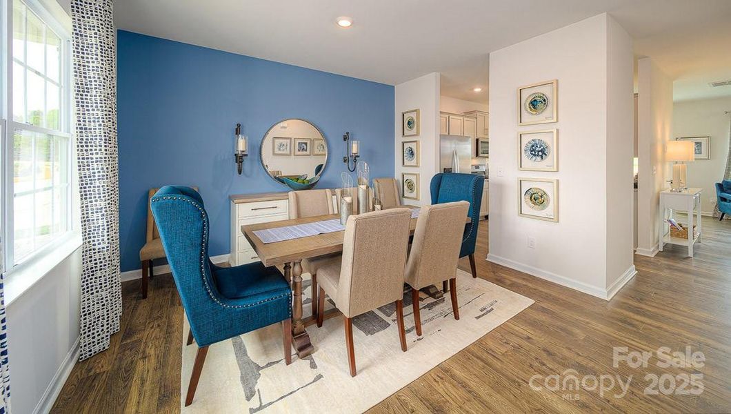 Furnished interior view inside a new home in Nolen Farm, Gastonia (Image 11).