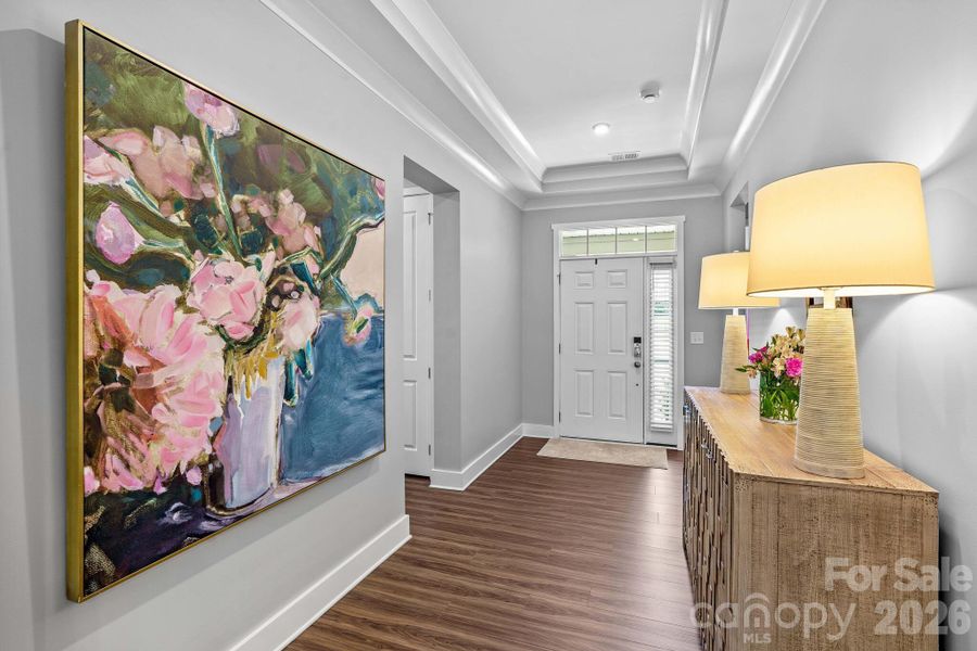 Furnished interior view inside a new home in , Salisbury (Image 10).