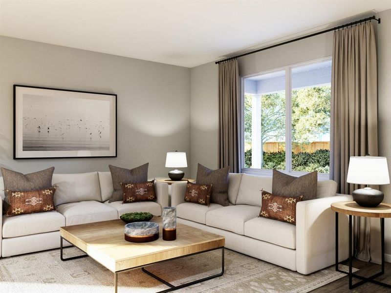 Photos are a representation of the floor plan. Options and interior selections will vary.