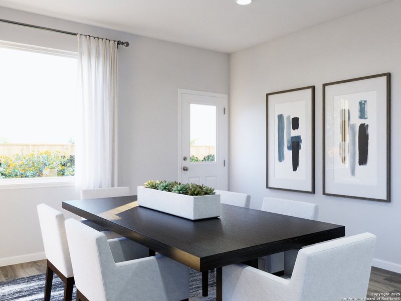 Furnished interior view inside a new home in Abbott Place, St. Hedwig (Image 16). Furnished interior view inside a new home in Abbott Place, St. Hedwig (Image 16).