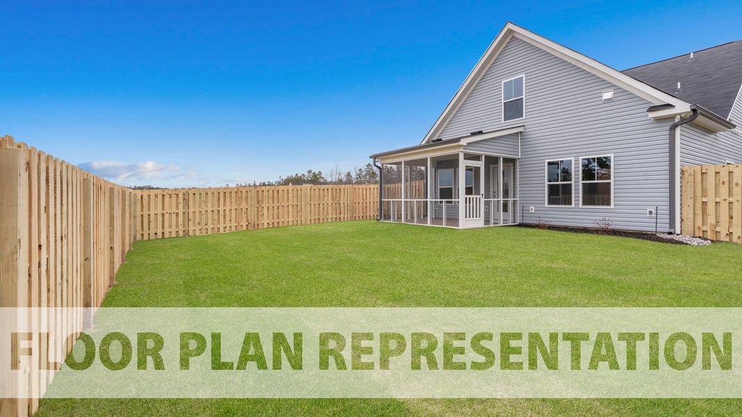 Back Exterior | 2120 Plan by Ivey Homes Back Exterior | 2120 Plan by Ivey Homes