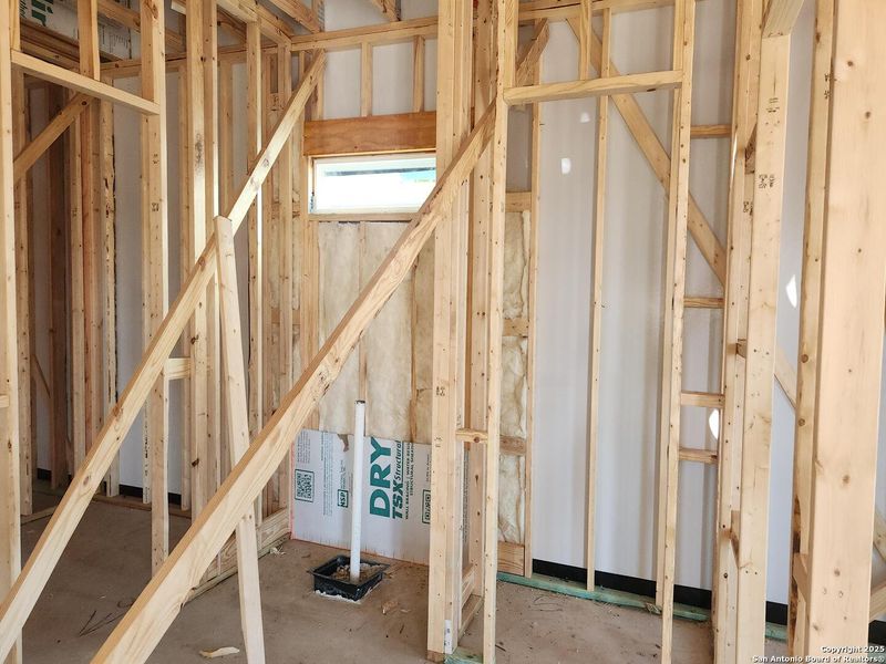 In-progress construction of a new home in Arcadia Ridge, San Antonio, TX (Image 18). In-progress construction of a new home in Arcadia Ridge, San Antonio, TX (Image 18).