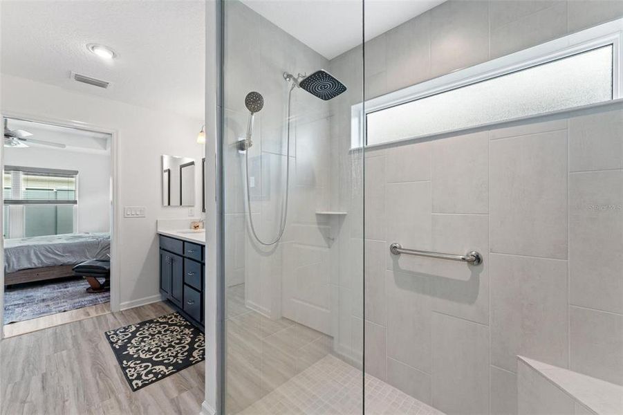 Furnished interior view inside a new home in , The Villages (Image 11).