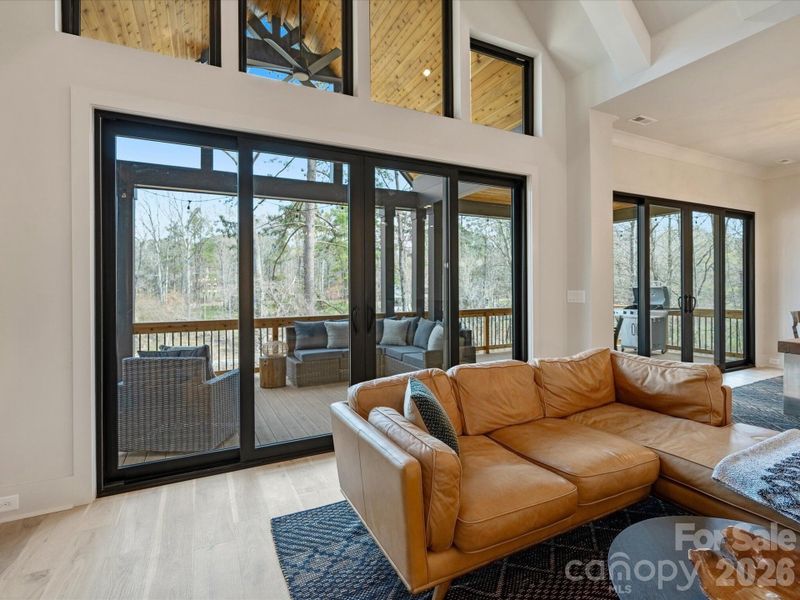Furnished interior view inside a new home in , Mooresville (Image 18).