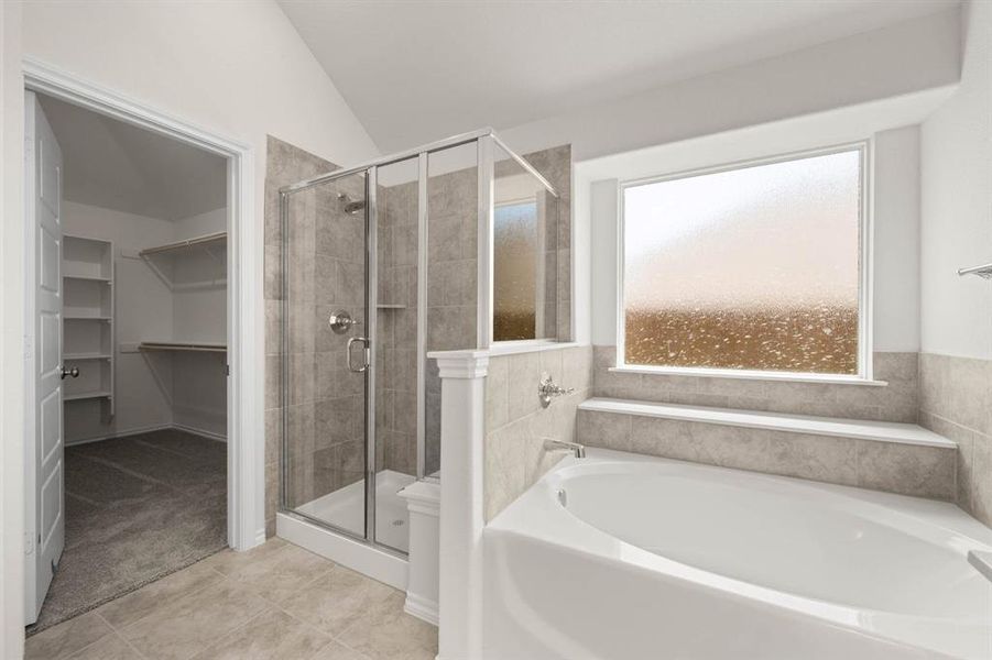 Furnished interior view inside a new home in Summer Crest, Crowley (Image 9).