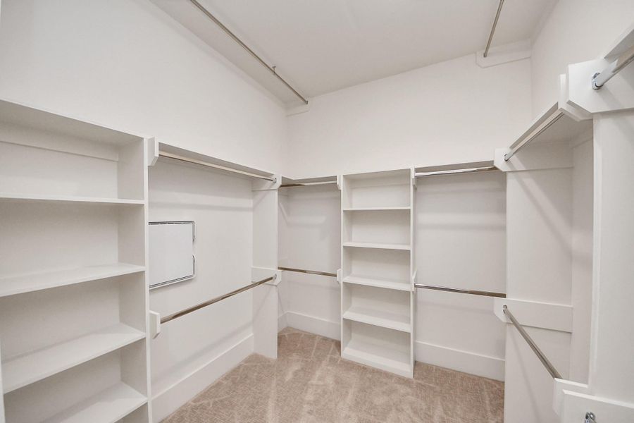 The "V2" Floorplan - Walk-in closet