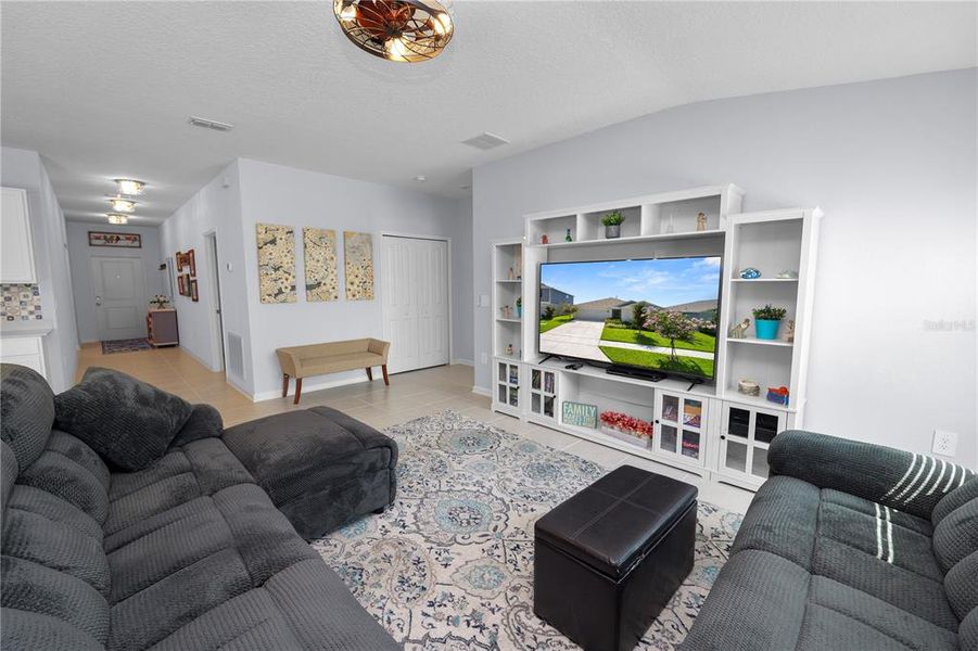 Furnished interior view inside a new home in Hunt Club Groves, Lake Wales (Image 12).