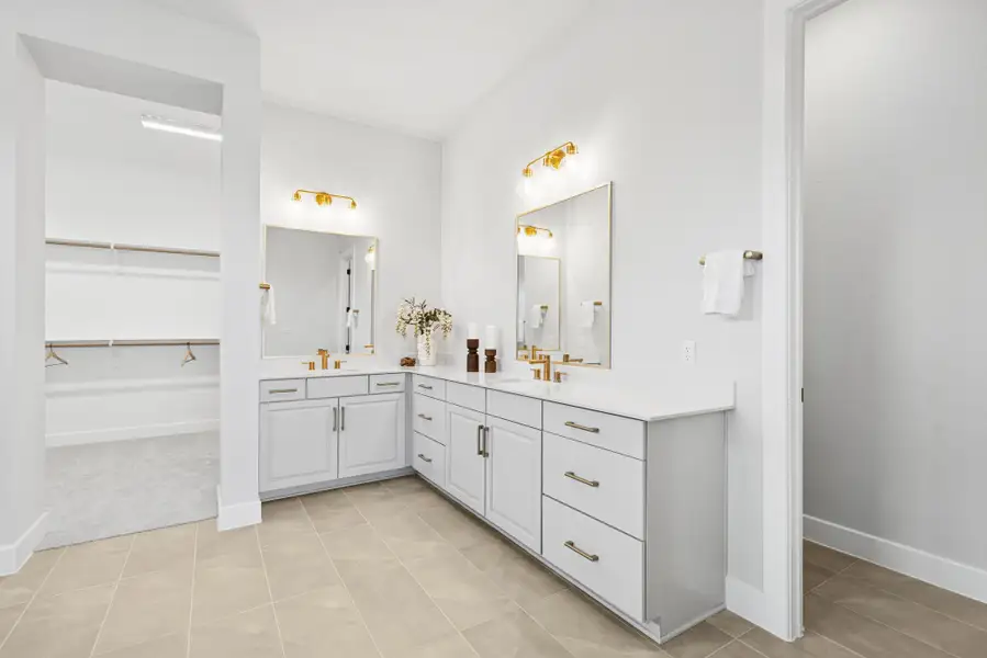Representative furnished interior of a home built from the The Northstar by David Weekley Homes in Leander Estates, Leander (Image 3).