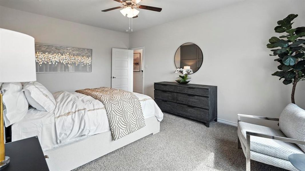 Furnished interior view inside a new home in Lilybrooke at Legacy Hills, Celina (Image 10).