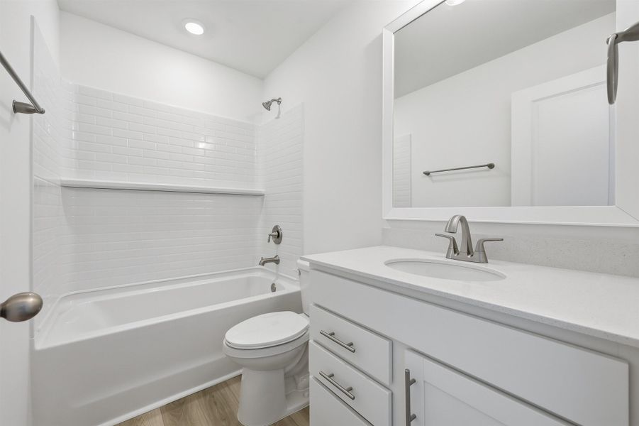 Furnished interior view inside a new home in Edgefield, Loris (Image 12). Furnished interior view inside a new home in Edgefield, Loris (Image 12).