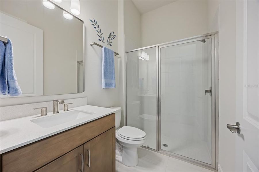 Furnished interior view inside a new home in Del Webb Sunbridge, St. Cloud (Image 16).