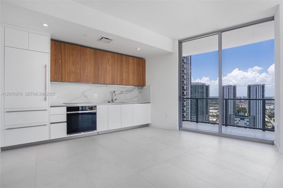 Furnished interior view inside a new home in , Miami (Image 9).