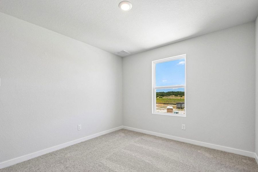 Spacious, unfurnished interior of a new home in Eastwood at Sonterra, Jarrell (Image 27). Spacious, unfurnished interior of a new home in Eastwood at Sonterra, Jarrell (Image 27).
