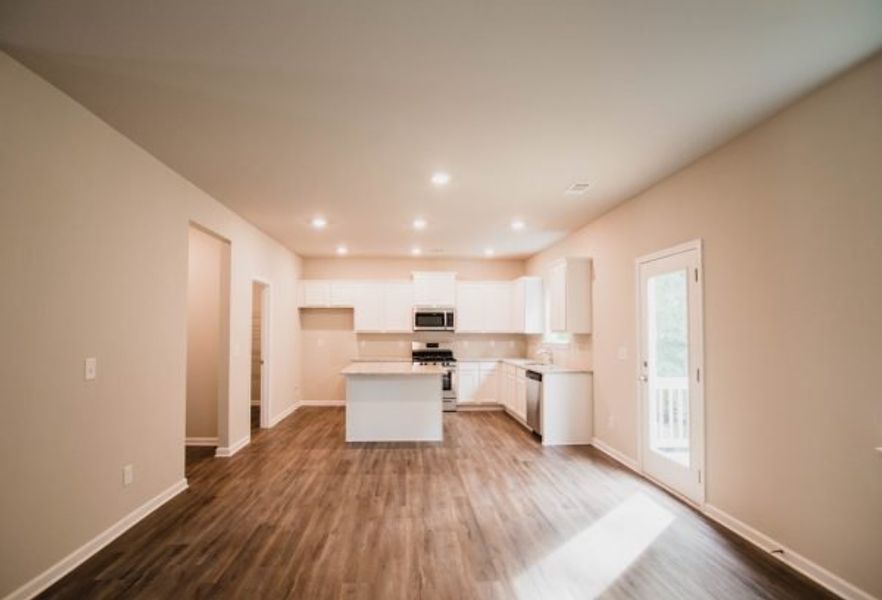 Representative unfurnished interior of a home built from the Turnbridge by Piedmont Residential in Hampton Ridge, Jefferson (Image 17).