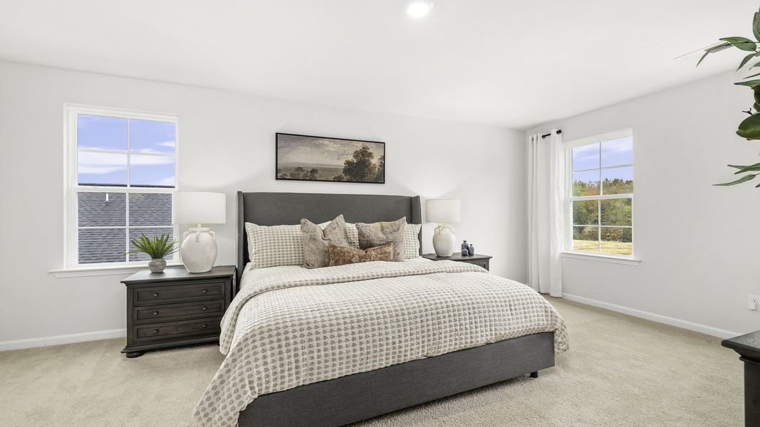 Furnished interior view inside a new home in Mount Hope Estates, Winston-Salem (Image 29). Furnished interior view inside a new home in Mount Hope Estates, Winston-Salem (Image 29).