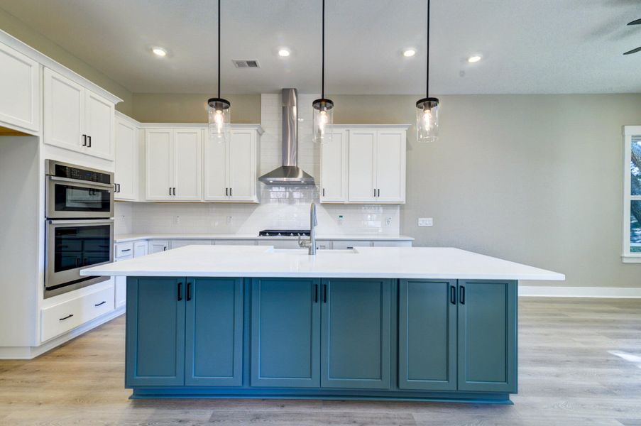 Furnished interior view inside a new home in , Charleston (Image 12).