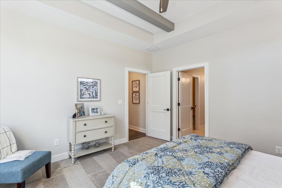 Furnished interior view inside a new home in The Courtyards at Jacobs Farm, Wichita (Image 12).