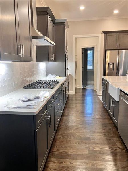 Furnished interior view inside a new home in , Ball Ground (Image 6). Furnished interior view inside a new home in , Ball Ground (Image 6).