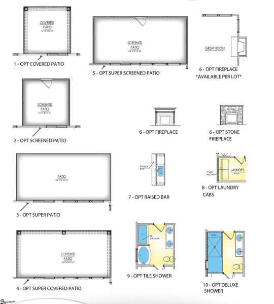2D floor plan layout of this home in Shiloh Trail, Wellford, SC (Image 4). 2D floor plan layout of this home in Shiloh Trail, Wellford, SC (Image 4).