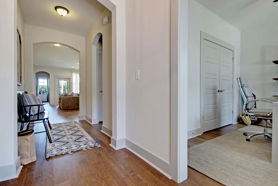 Furnished interior view inside a new home in Creek Pointe, Moncks Corner (Image 29). Furnished interior view inside a new home in Creek Pointe, Moncks Corner (Image 29).