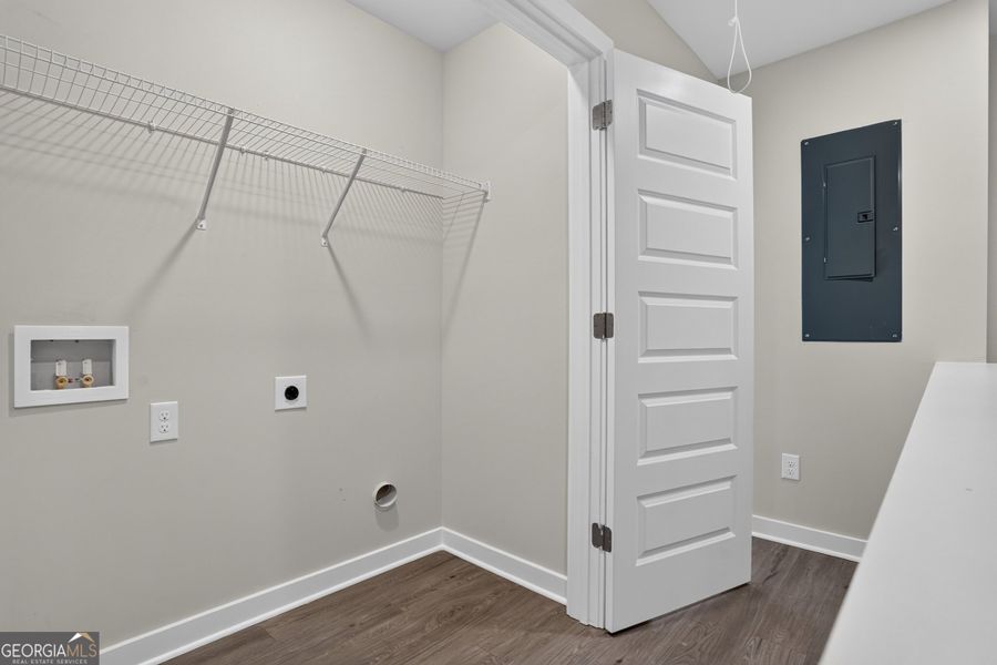 Spacious, unfurnished interior of a new home in The Cottages at East Lanier, Fayetteville (Image 18). Spacious, unfurnished interior of a new home in The Cottages at East Lanier, Fayetteville (Image 18).