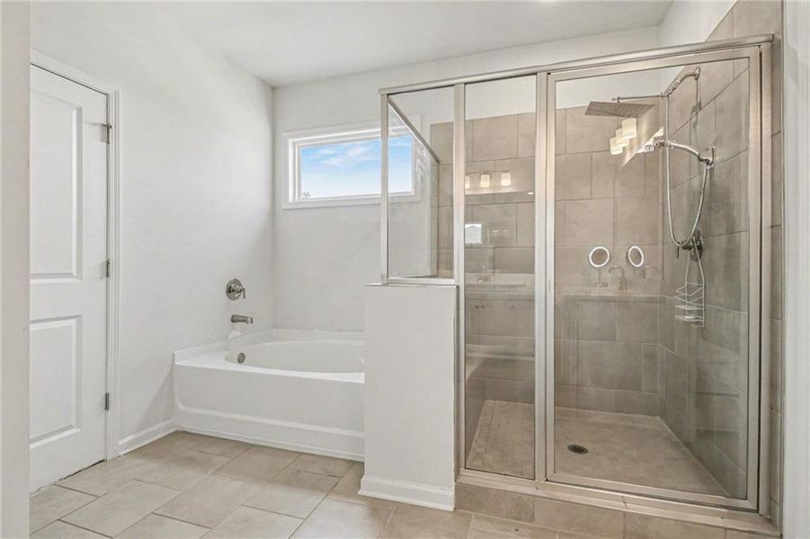 Furnished interior view inside a new home in Carmichael Farms, Canton (Image 25).