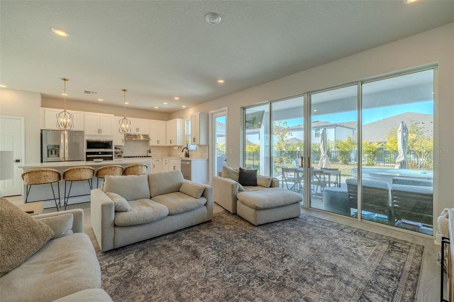 Furnished interior view inside a new home in Waterset Garden Series, Apollo Beach (Image 15).
