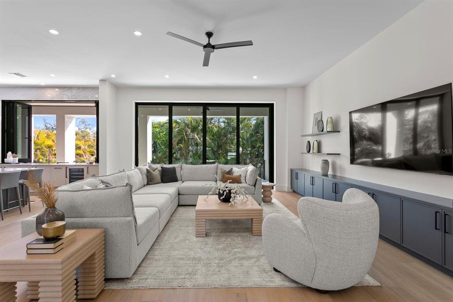 Furnished interior view inside a new home in , Tampa (Image 35). Furnished interior view inside a new home in , Tampa (Image 35).