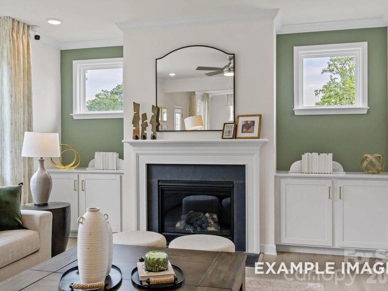 Furnished interior view inside a new home in Windgate, Mooresville (Image 4).