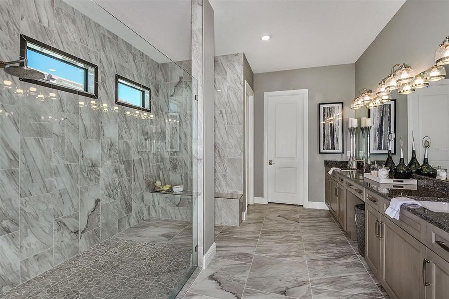 Furnished interior view inside a new home in Cresswind Lakewood Ranch, Lakewood Ranch (Image 49). Furnished interior view inside a new home in Cresswind Lakewood Ranch, Lakewood Ranch (Image 49).