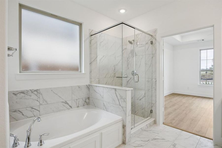 Furnished interior view inside a new home in Dove Hollow, Waxahachie (Image 6).