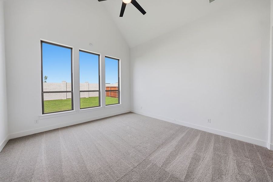 Spacious, unfurnished interior of a new home in Hillside Village, Celina (Image 28). Spacious, unfurnished interior of a new home in Hillside Village, Celina (Image 28).