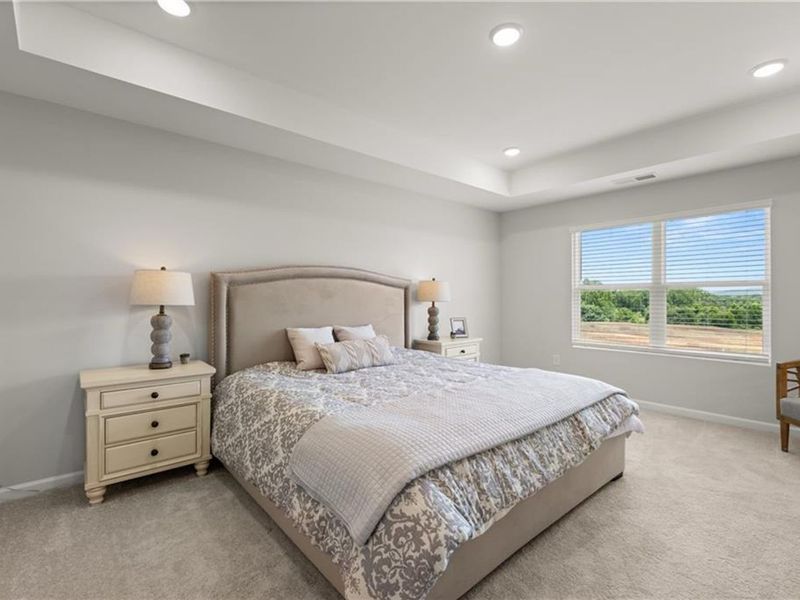 Furnished interior view inside a new home in Hemingway, Cumming (Image 14). Furnished interior view inside a new home in Hemingway, Cumming (Image 14).