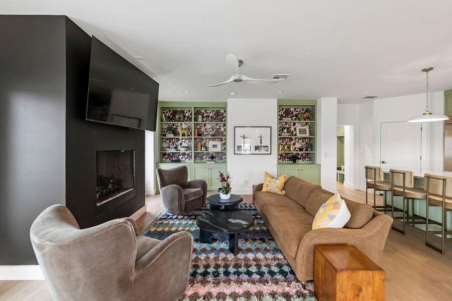 Furnished interior view inside a new home in , Iredell (Image 15).