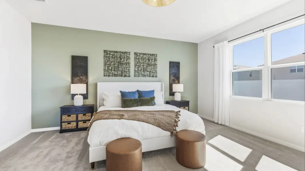Furnished interior view inside a new home in Legacy Preserve, Parrish (Image 11).