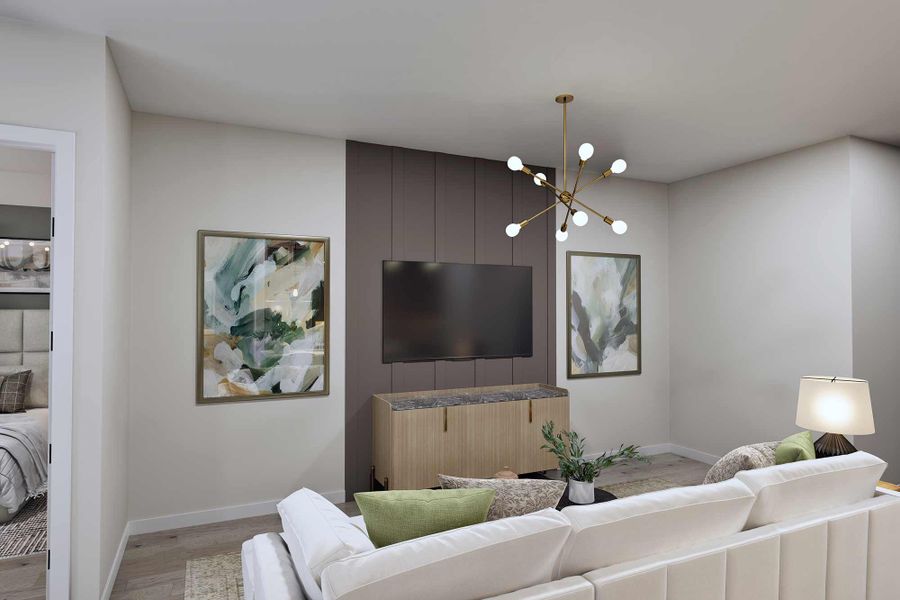 The Cassia - Family Room