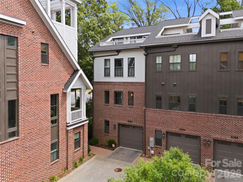 Exterior details and patio area of a home in , Charlotte (Image 24).