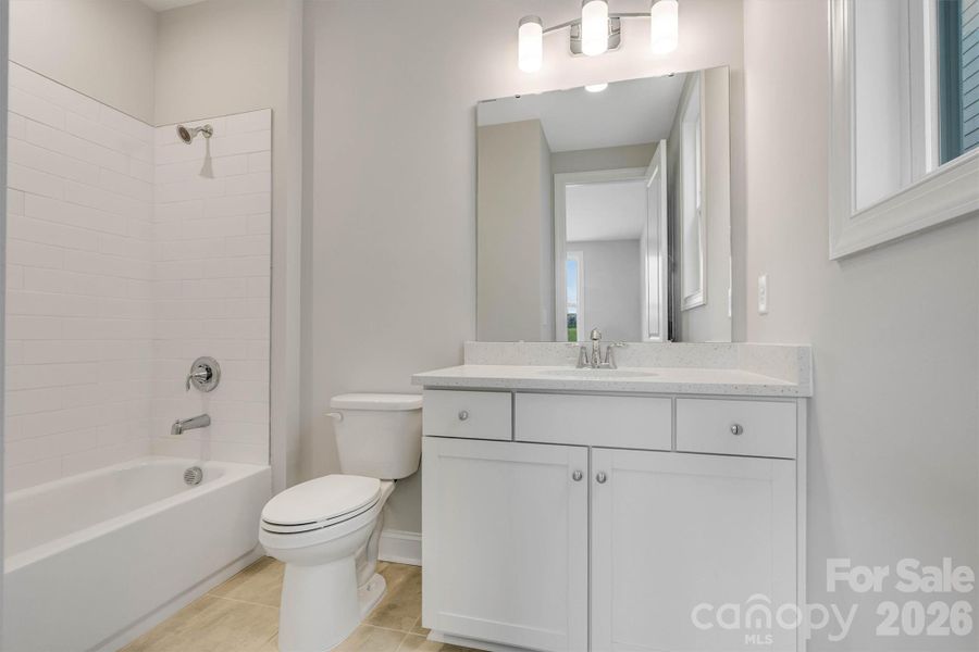 Furnished interior view inside a new home in , Charlotte (Image 12).