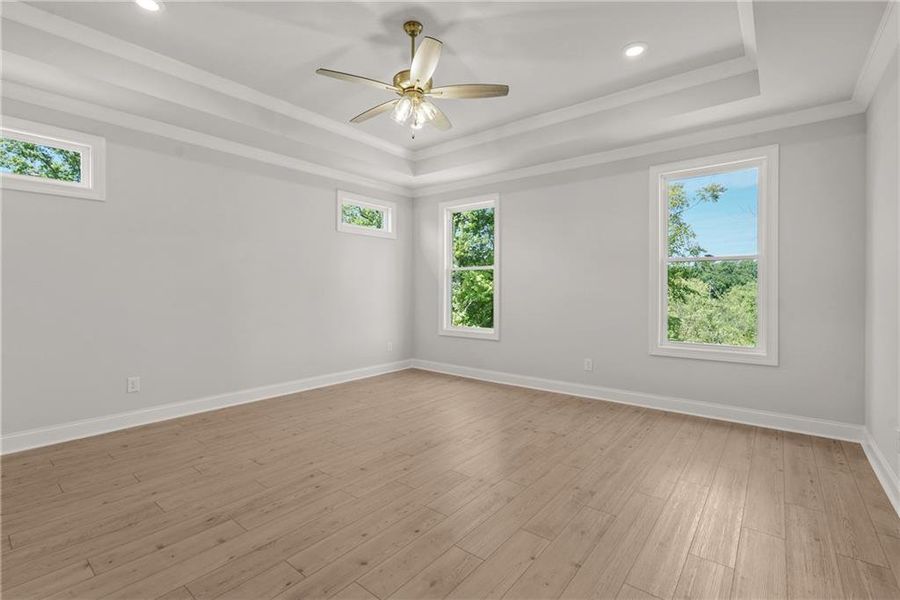 Spacious, unfurnished interior of a new home in Waterside Townhomes, Peachtree Corners (Image 33).