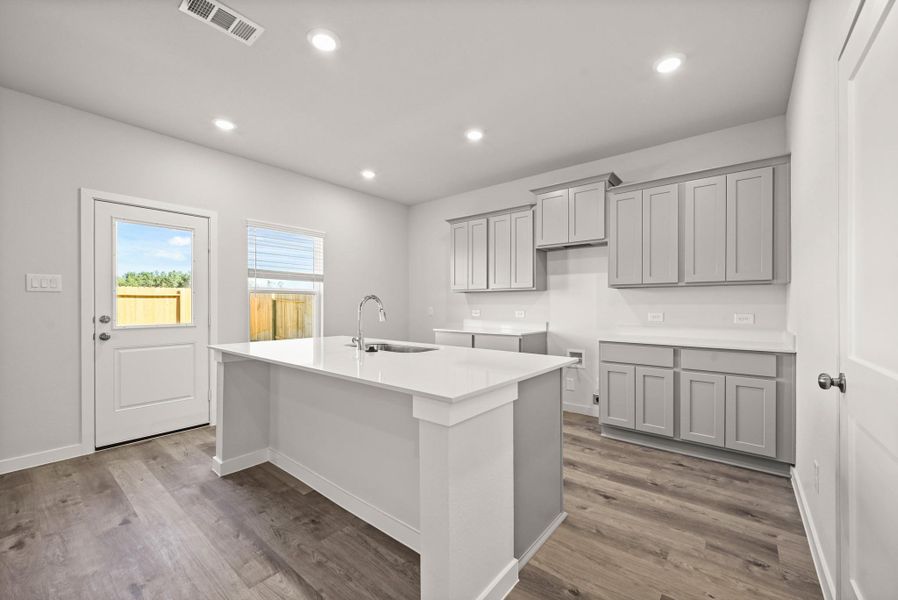 Furnished interior view inside a new home in Northpark South, Porter (Image 7). Furnished interior view inside a new home in Northpark South, Porter (Image 7).