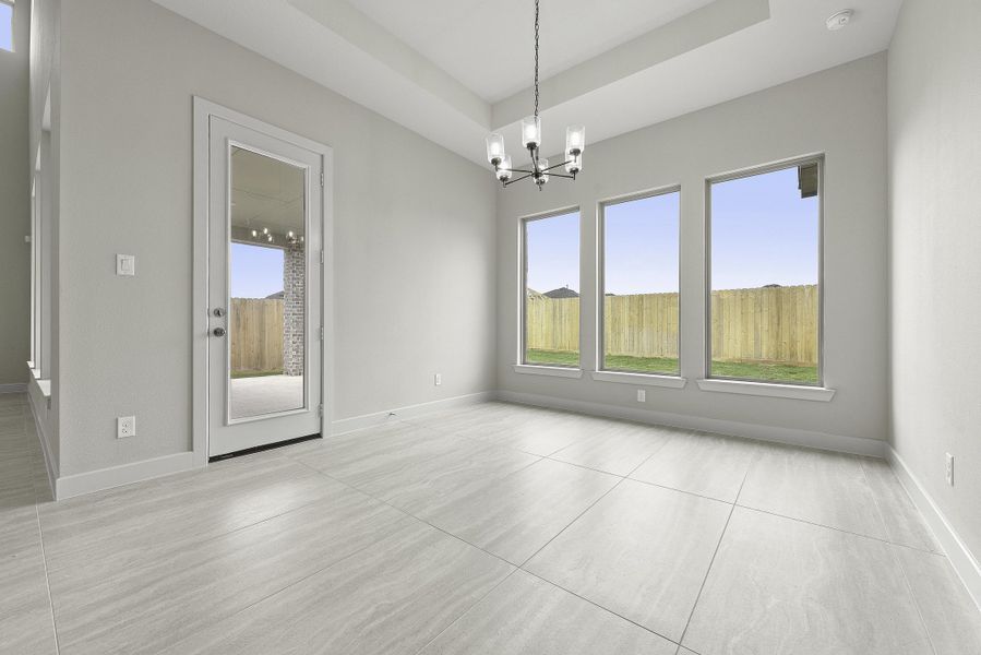 Spacious, unfurnished interior of a new home in Harvest Green, Richmond (Image 22). Spacious, unfurnished interior of a new home in Harvest Green, Richmond (Image 22).