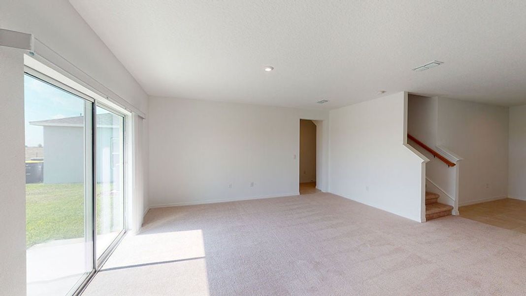 Representative unfurnished interior of a home built from the Kingfisher by Taylor Morrison in Solena, North Fort Myers (Image 6).