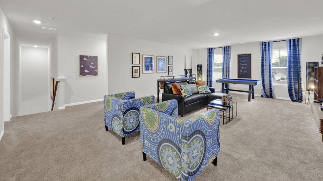 Furnished interior view inside a new home in Fieldcrest Acres, Blountville (Image 29).