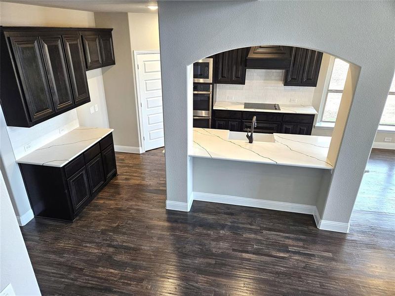 Furnished interior view inside a new home in Corner Stone Ranch, Howe (Image 9).