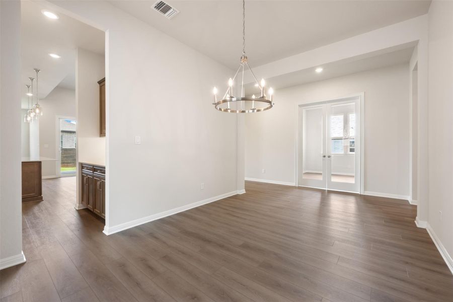Spacious, unfurnished interior of a new home in The Trails at Carmel, Pflugerville (Image 19).