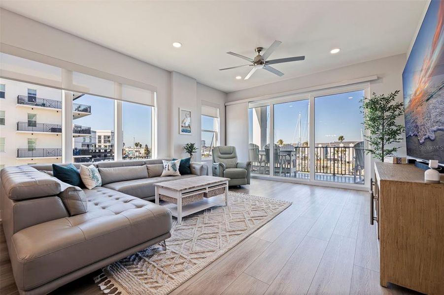 Furnished interior view inside a new home in , Madeira Beach (Image 19). Furnished interior view inside a new home in , Madeira Beach (Image 19).