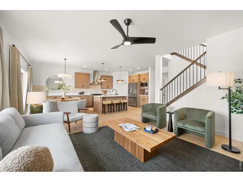 Furnished interior view inside a new home in , Windsor (Image 13).